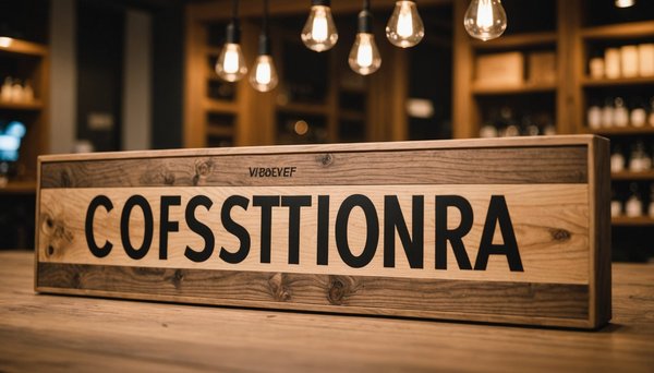 Les avantages de la signalétique en bois sur mesure et durable